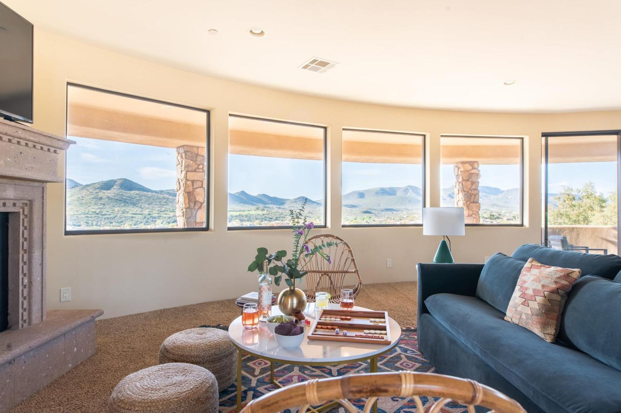 Sunbeam By Avantstay Elegant Private Desert Home W Infinity Pool Spa View Cave Creek Buitenkant foto