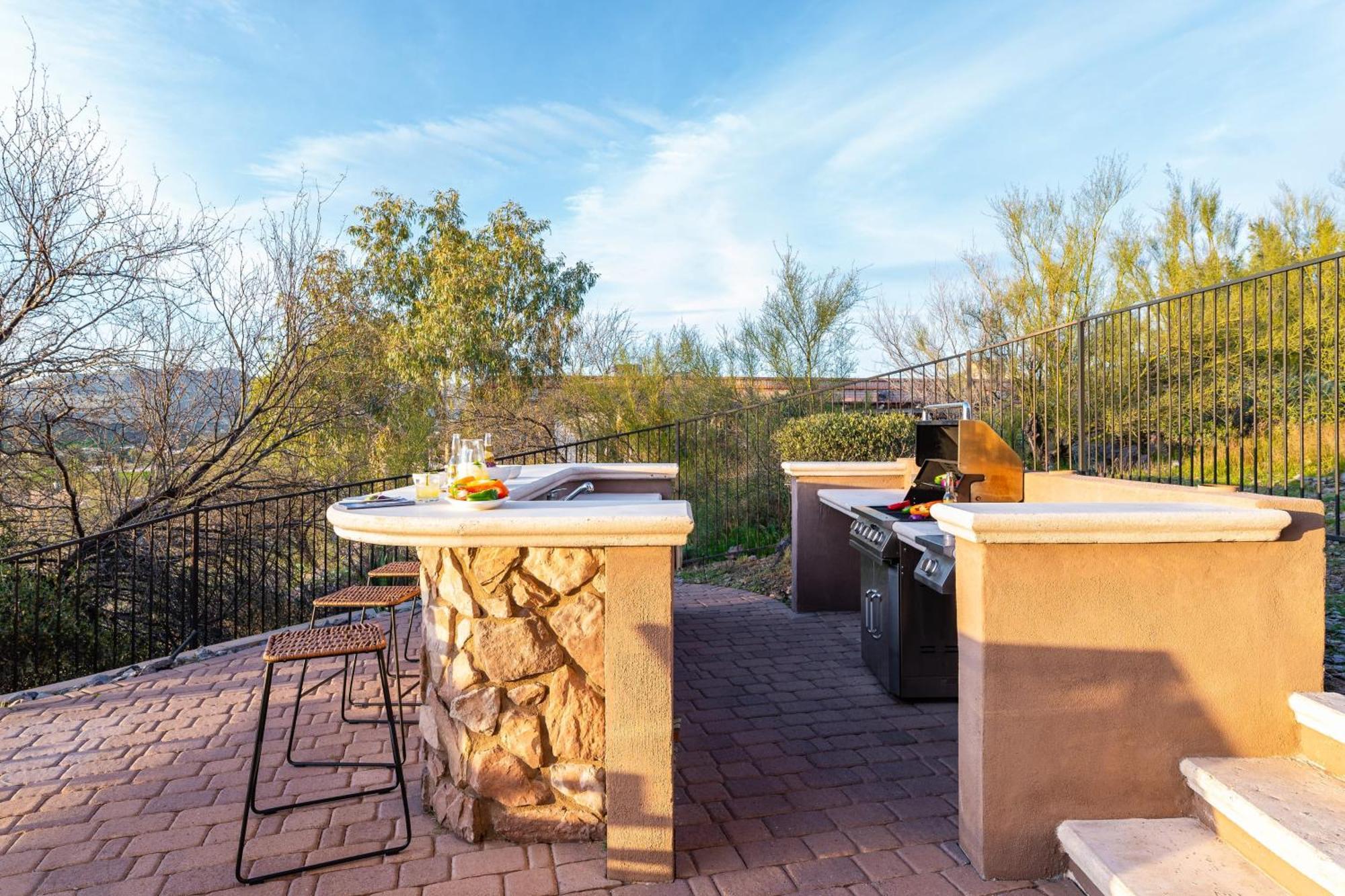 Sunbeam By Avantstay Elegant Private Desert Home W Infinity Pool Spa View Cave Creek Buitenkant foto
