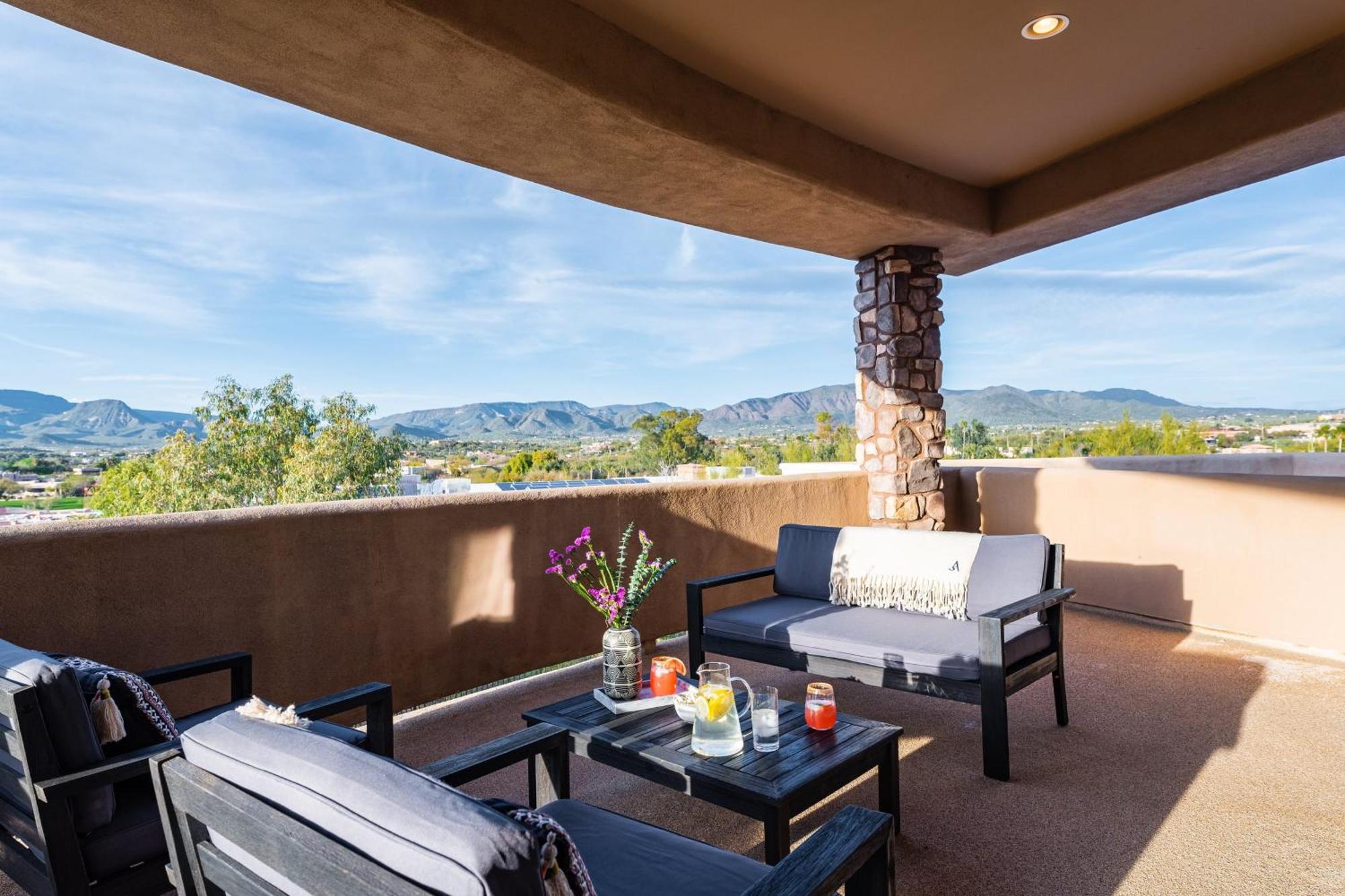 Sunbeam By Avantstay Elegant Private Desert Home W Infinity Pool Spa View Cave Creek Buitenkant foto