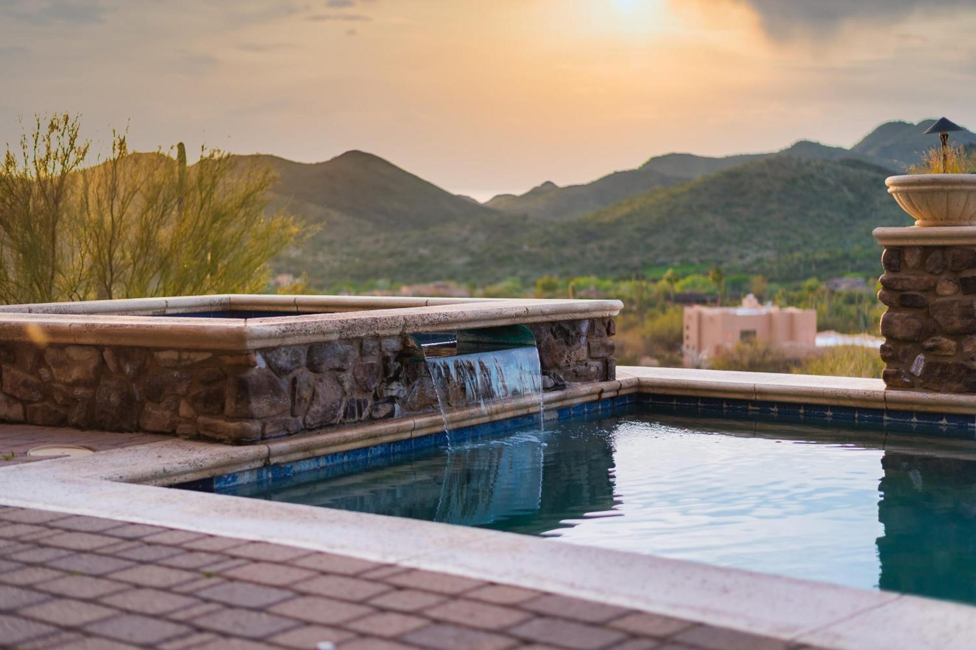 Sunbeam By Avantstay Elegant Private Desert Home W Infinity Pool Spa View Cave Creek Buitenkant foto