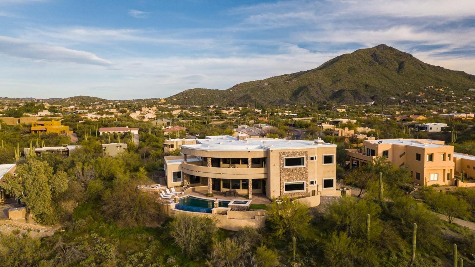 Sunbeam By Avantstay Elegant Private Desert Home W Infinity Pool Spa View Cave Creek Buitenkant foto