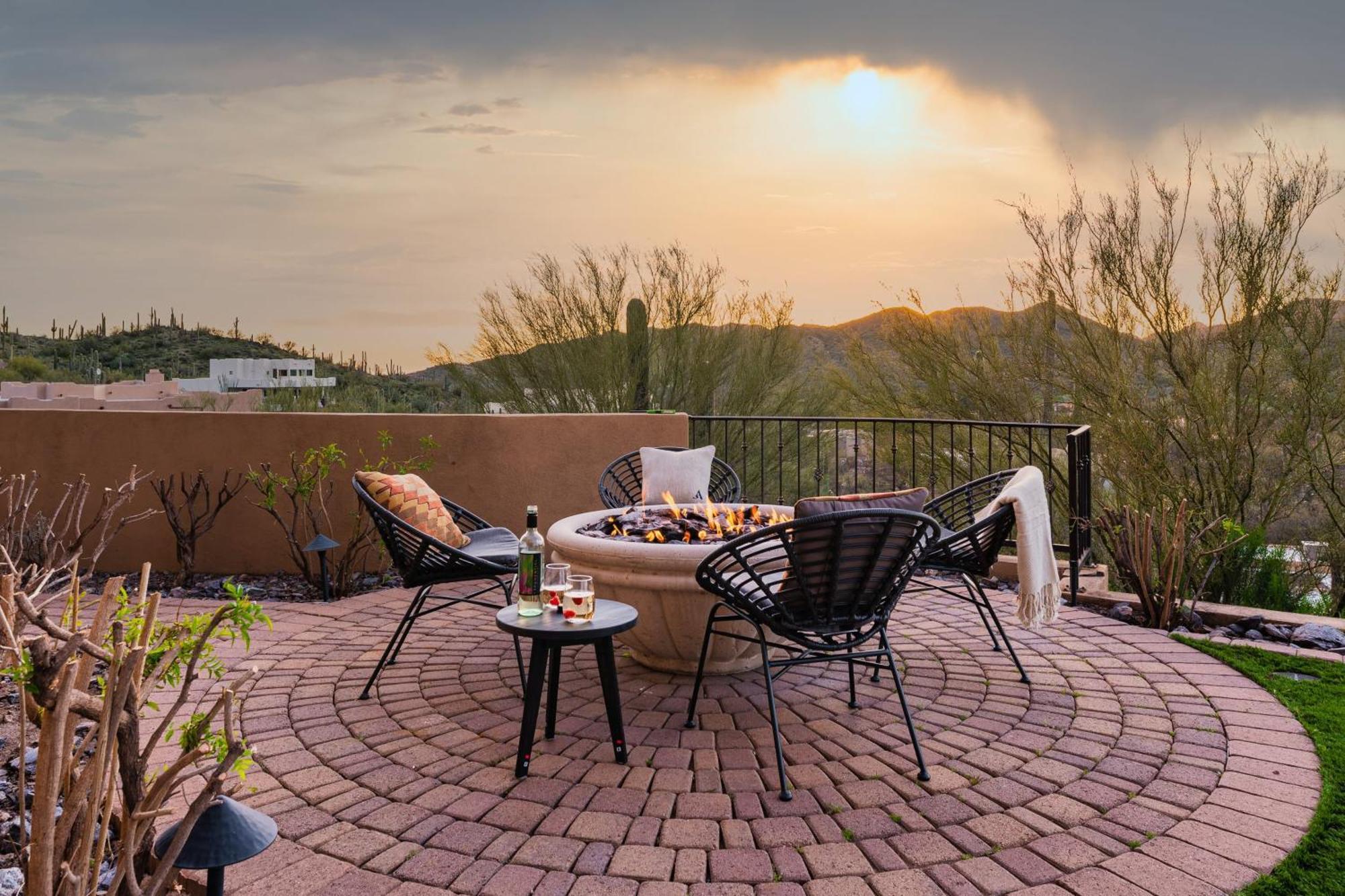 Sunbeam By Avantstay Elegant Private Desert Home W Infinity Pool Spa View Cave Creek Buitenkant foto